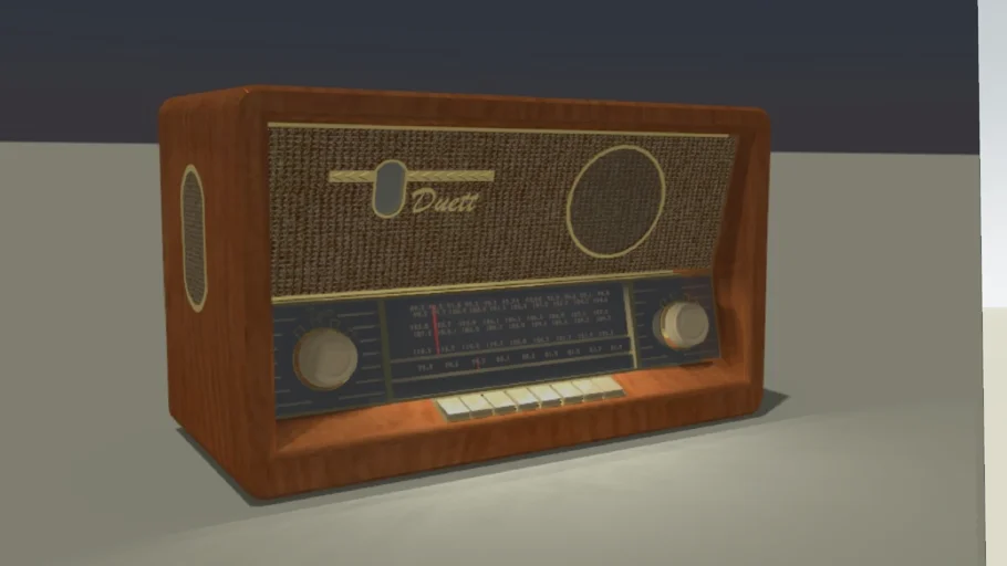 Duett_vintage radio