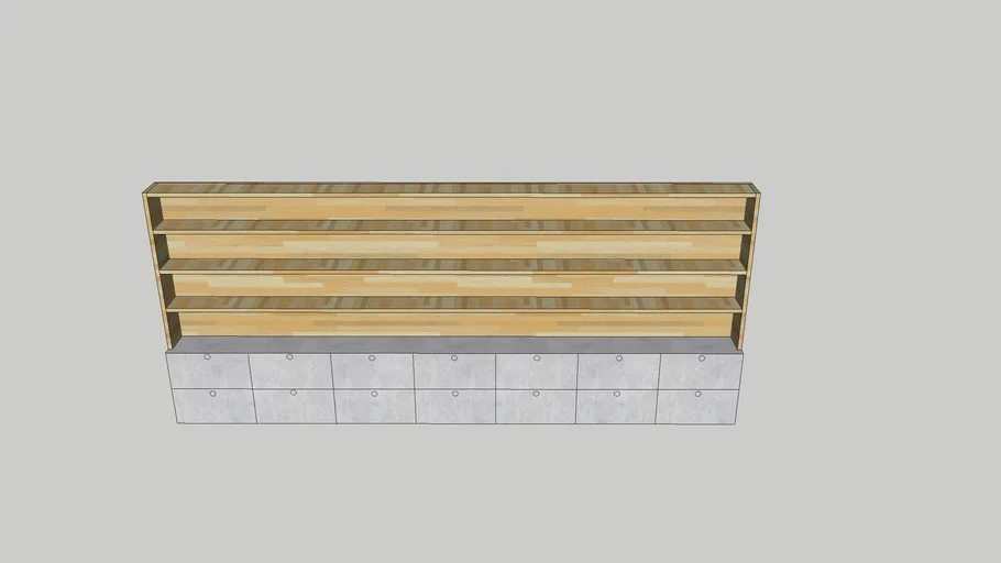 Modern wall cabinet