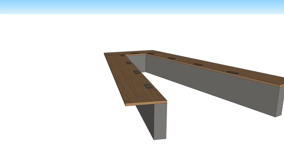 CONFERENCE TABLE V SHAPE
