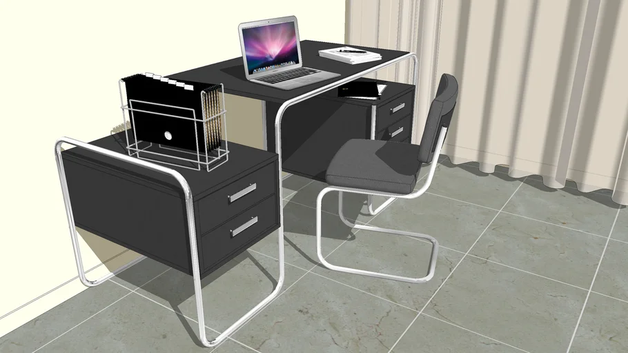 Mesa y silla de oficina - Office table and chair