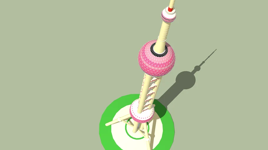 东方明珠电视塔 - Oriental Pearl Tower, Shanghai China