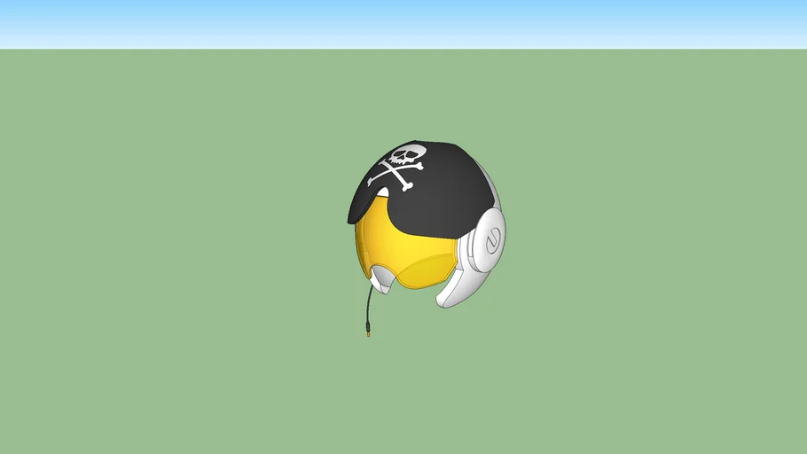 Space Pirate Flight Helmet