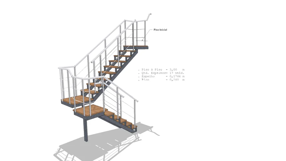 Metallic staircase (Escada Metálica)