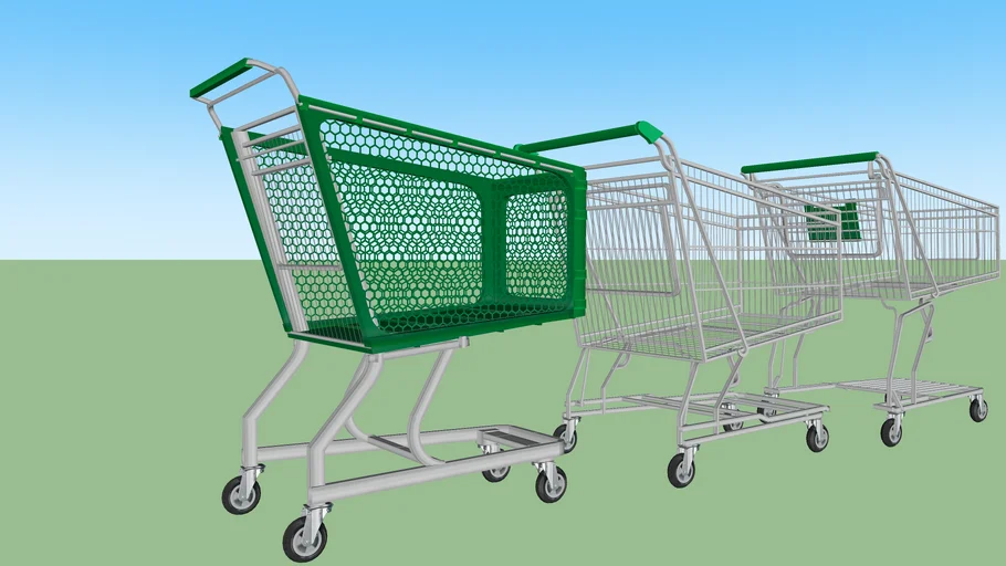 Shopping cart set