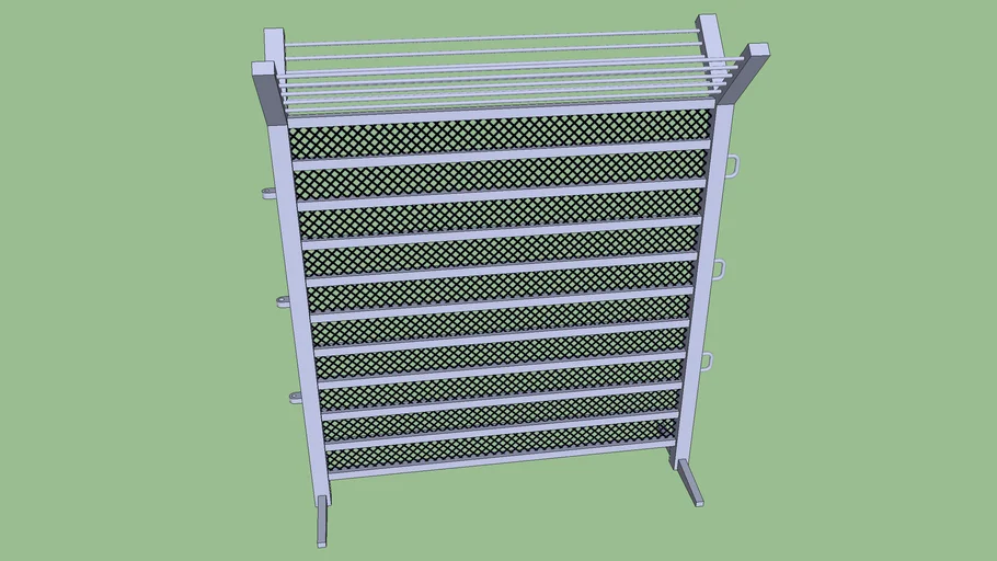 Security fence | 3D Warehouse