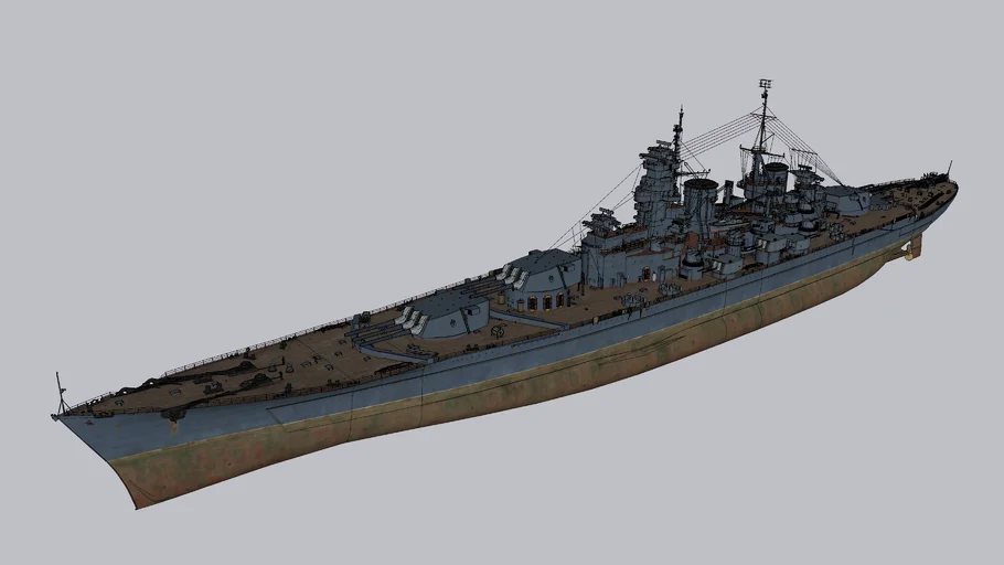 Soviet Battleship Sovetsky Soyuz