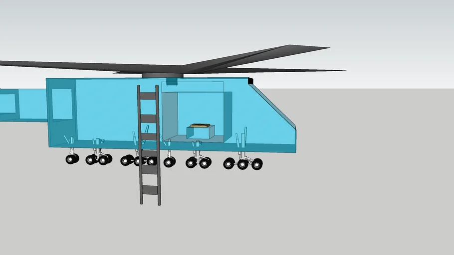 Pizza Helicopter 3 point  o