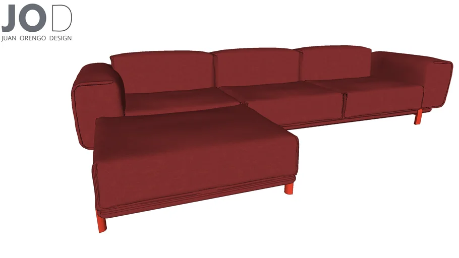SOFA CON CHAISE LONGUE
