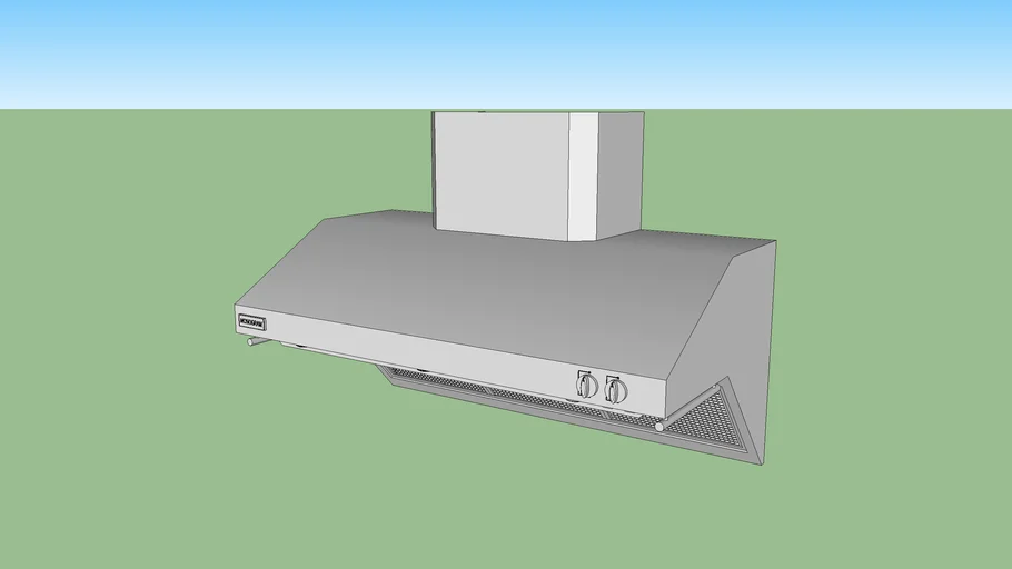 48" Stainless Steel Professional Hood