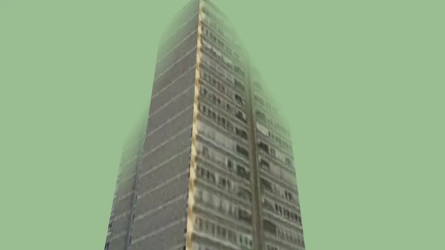 Skyscraper in Battersea, London (Part Of The London 3d Project)