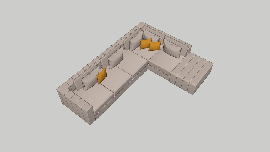 Brown sofa