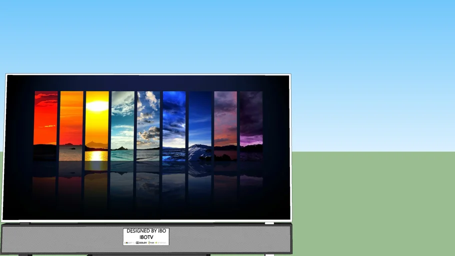 4K VERY SLIM TELEVISION TV