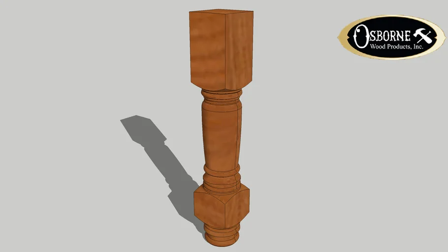 Massive Concord Island Leg (34-1/2" x 6")