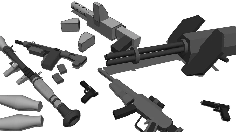 Mouse Guns | 3D Warehouse