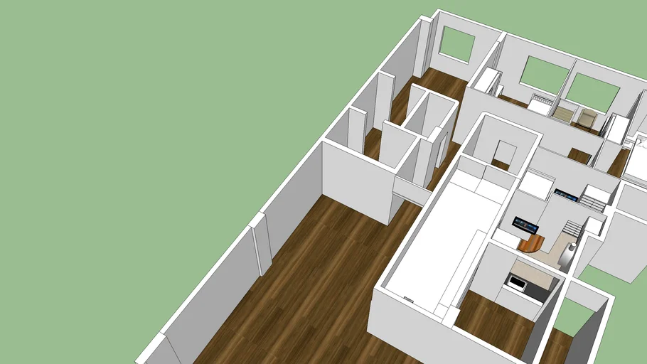 layout reforma casa mãe