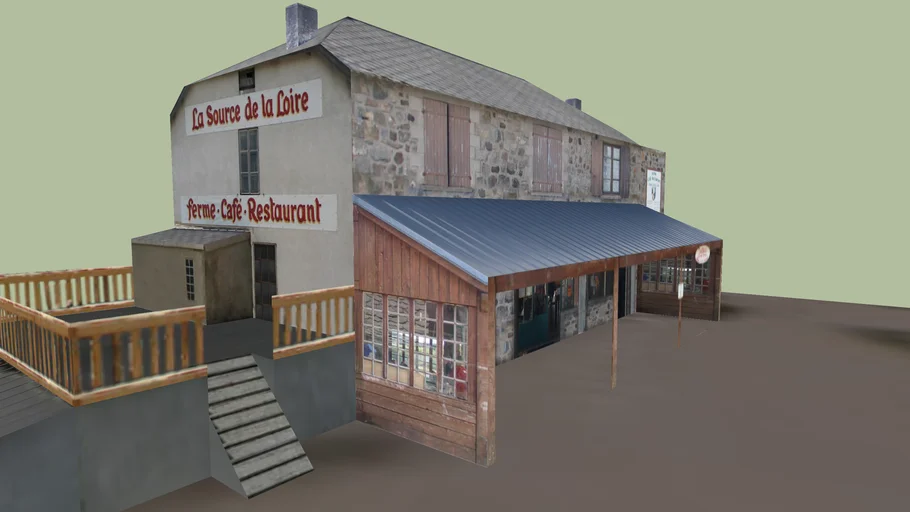 Café, Restaurant - La Source de la Loire