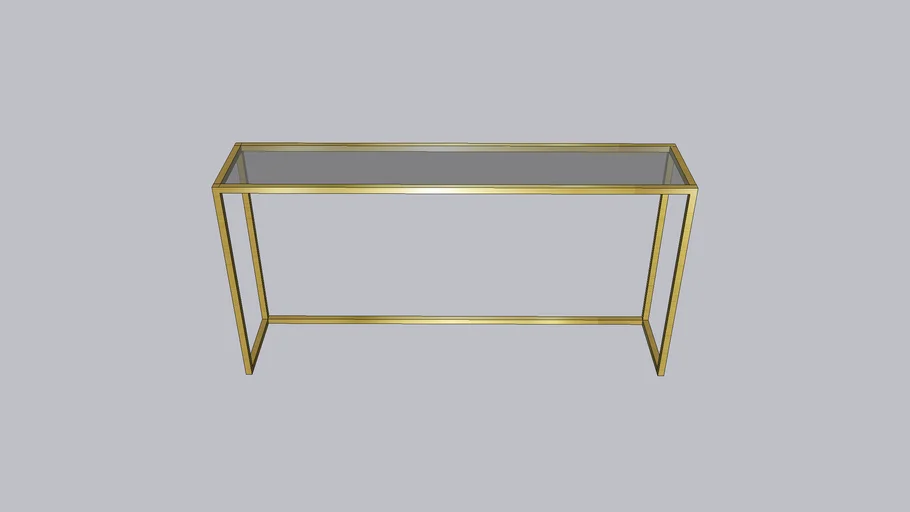 36" entrance console table