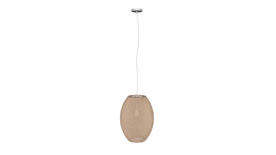 853T - Luminária Pendente Jutaí em Sisal