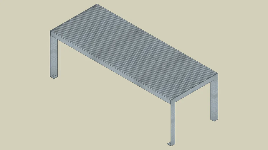 A16 30 6 80 table 219 completely galvanized