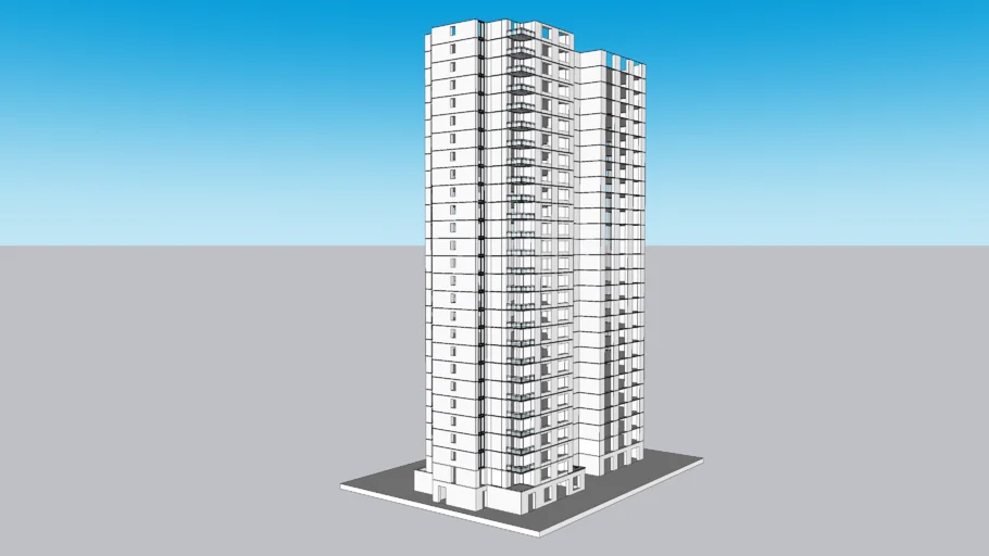 27-Storey Ken Soble Tower | 3D Warehouse