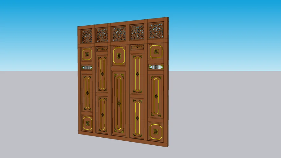 decorative timber wall panel