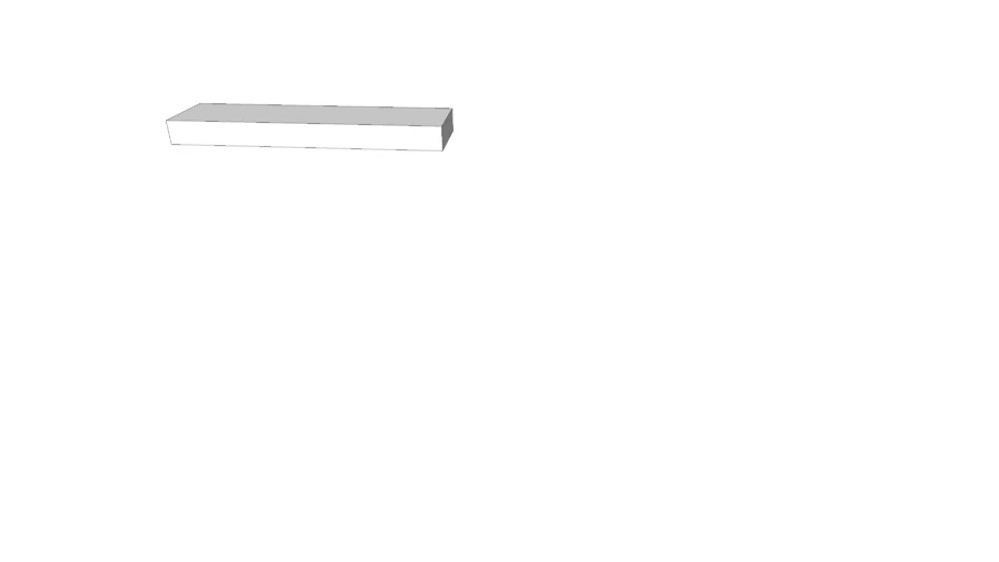 Floating shelf | 3D Warehouse