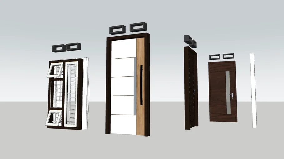Pintu dan Jendela minimalis