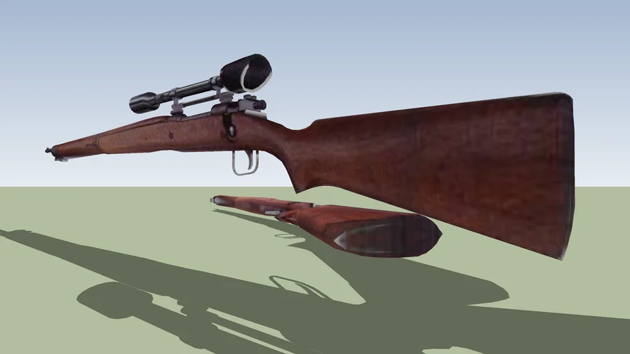 Springfield M1903A4 sniper with m84 scope