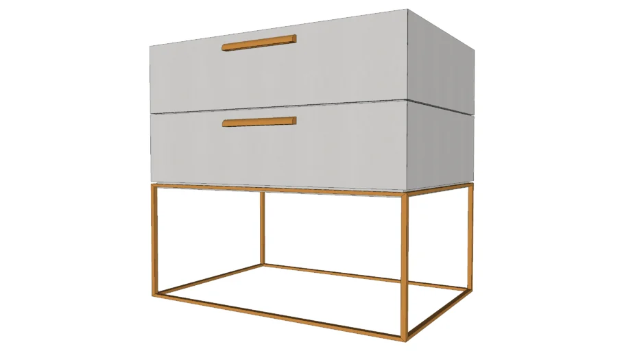 MESA DE CABECEIRA MODERNA CLEAN