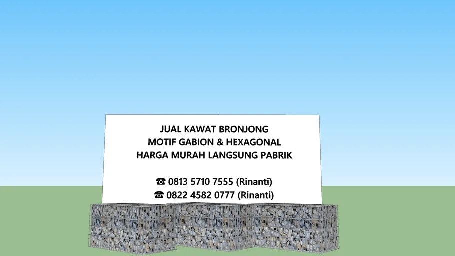 Supplier Jual Kawat Bronjong Langsung Pabrik​ ☎ 0813 5710 7555