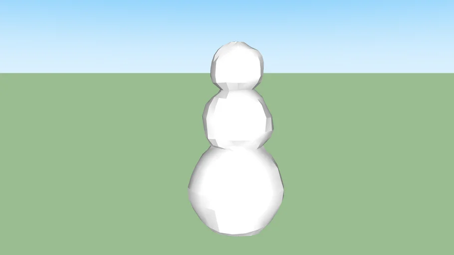 Snowman | 3D Warehouse