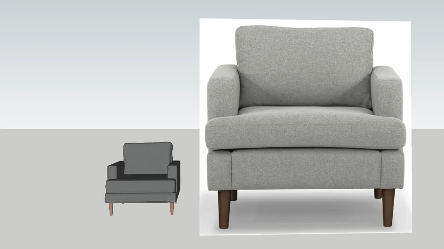 ALLMODERN - Laguna Upholstered Armchair
