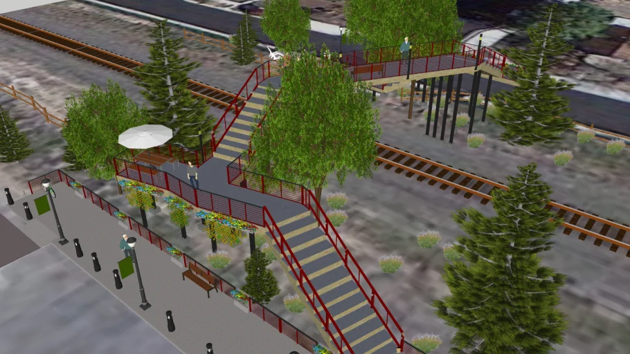 4th Street Pedestrian Bridge