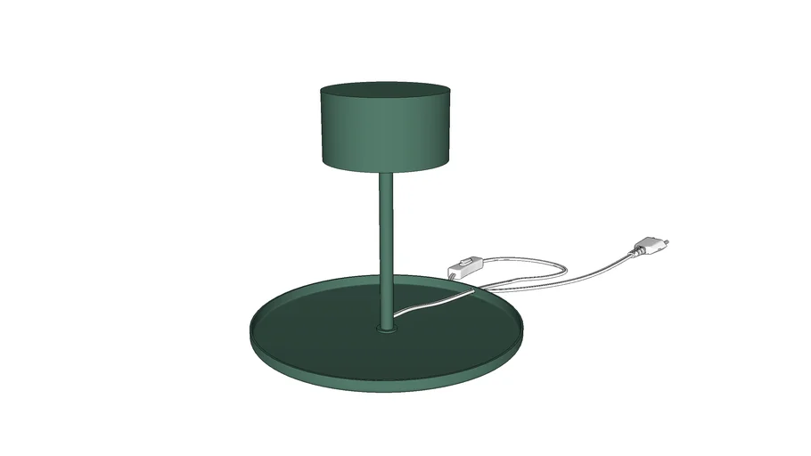 Luminária de Mesa Pin - Verde