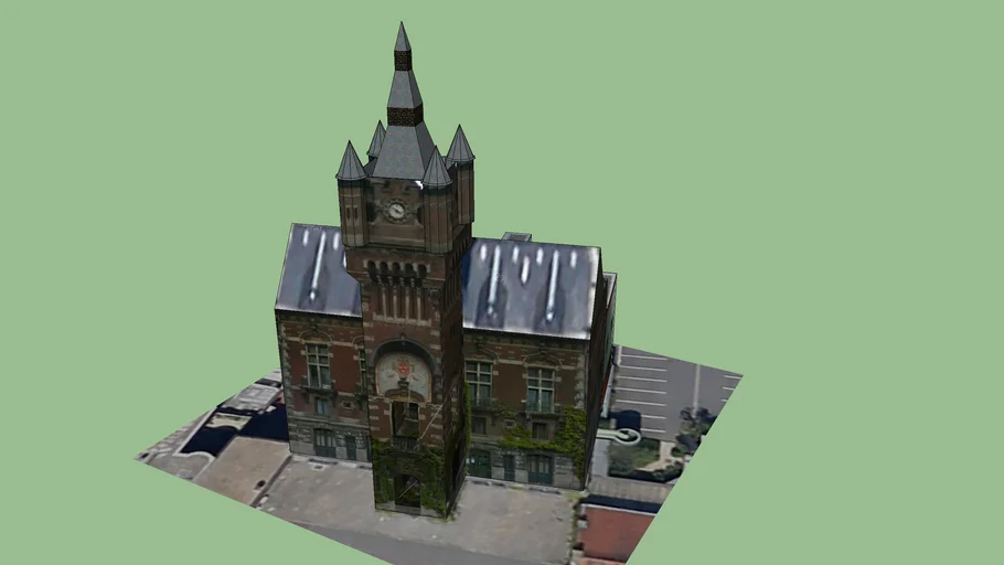 Loos lez Lille - Mairie et Beffroi