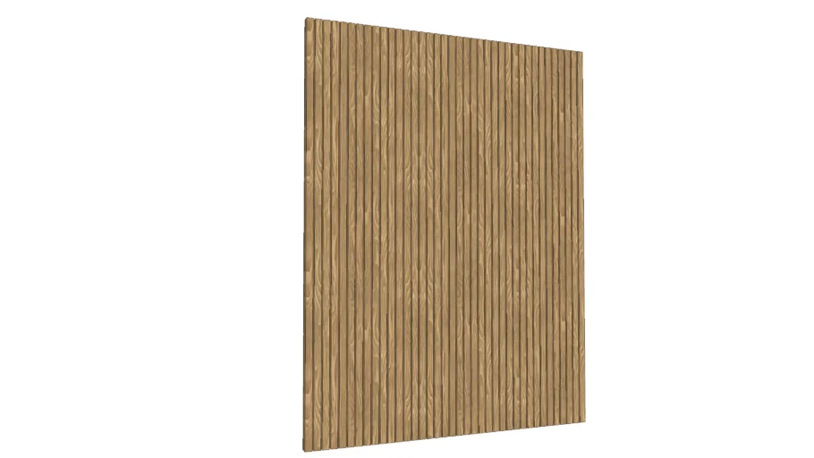 Decorative wood planks for wall