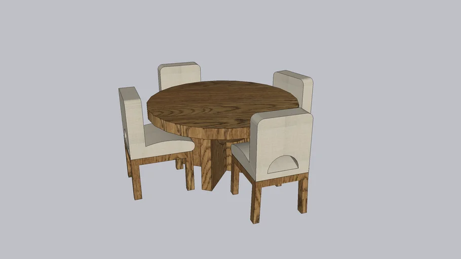 Ashley D783 Dakmore Dining Table Set