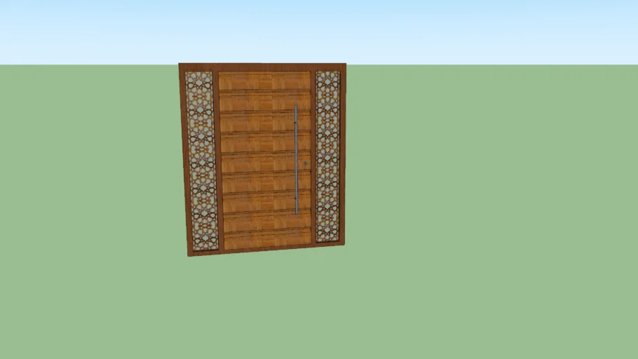 wooden door