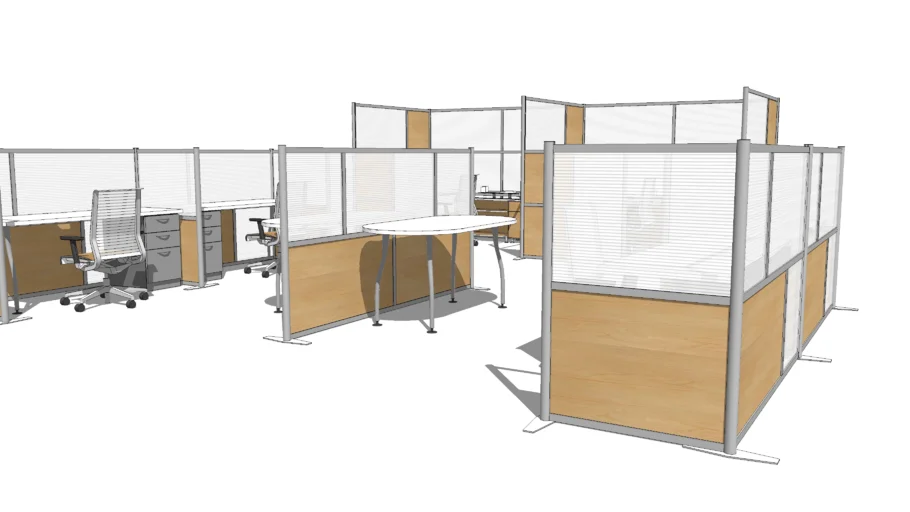 Modern Office Partition Walls by iDivideWalls.com