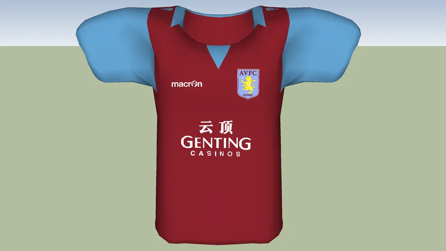 Aston Villa 2012-2013 shirt