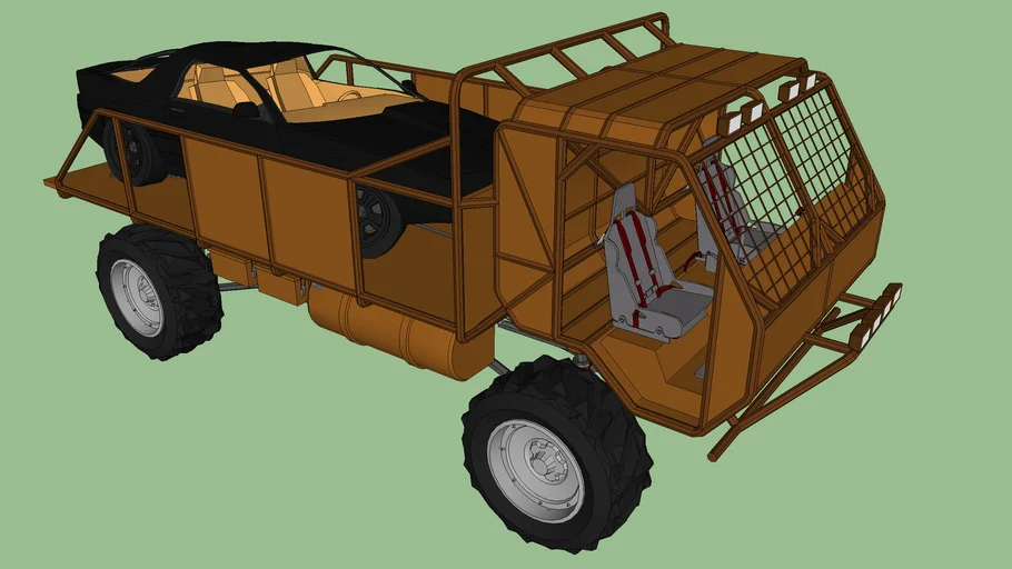 GTA V: MTL Wastelander with ruiner