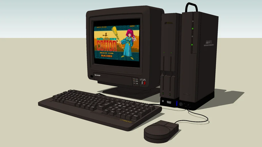SHARP PERSONAL WORKSTATION X68000 ⅩⅤⅠ s-l1200.jpg