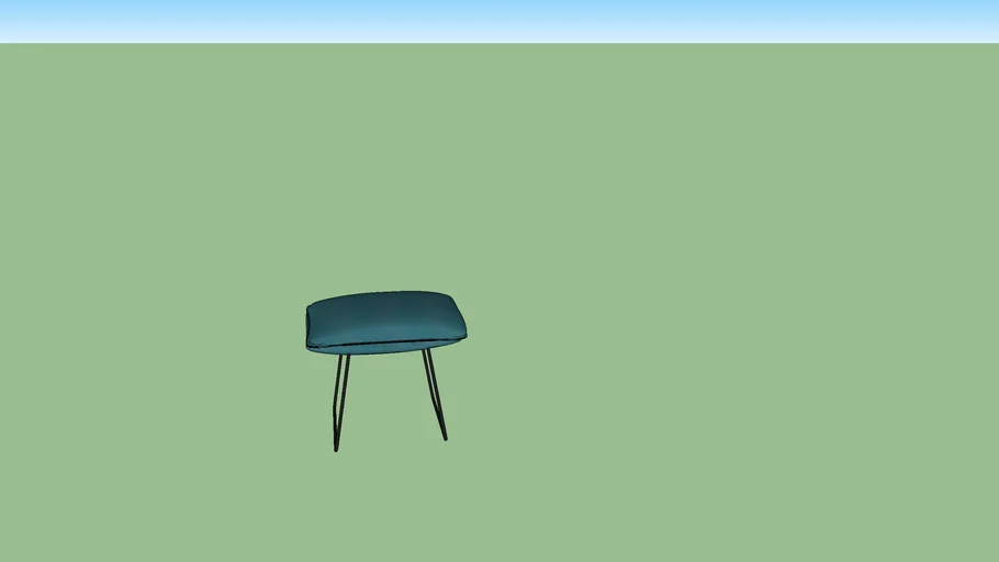 IKEA VILLSTAD footstool 