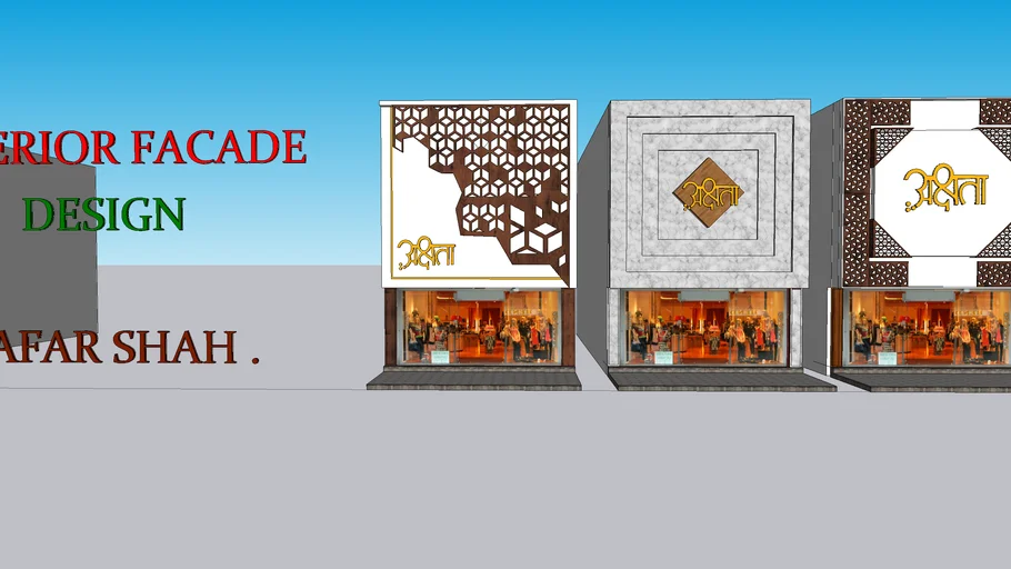 AR JAFAR SHAH EXTERIOR DESIGN