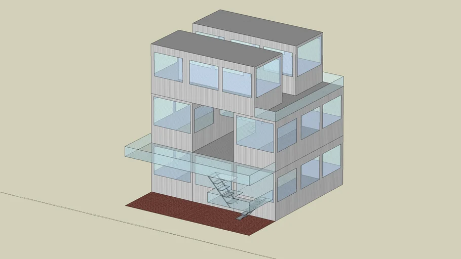 Shipping Container Apartment Complex
