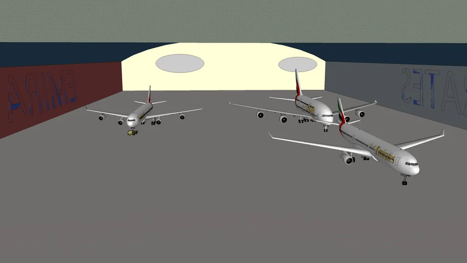 Emirates Aircraft Hanger