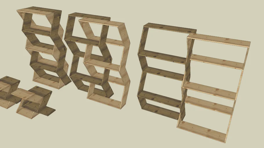 Shelf and Table Zig-Zag