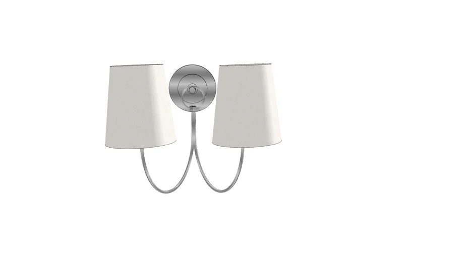 Reed Double Sconce