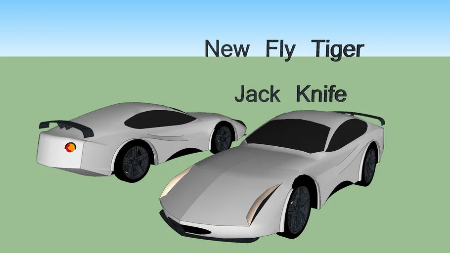 race car Jack knife