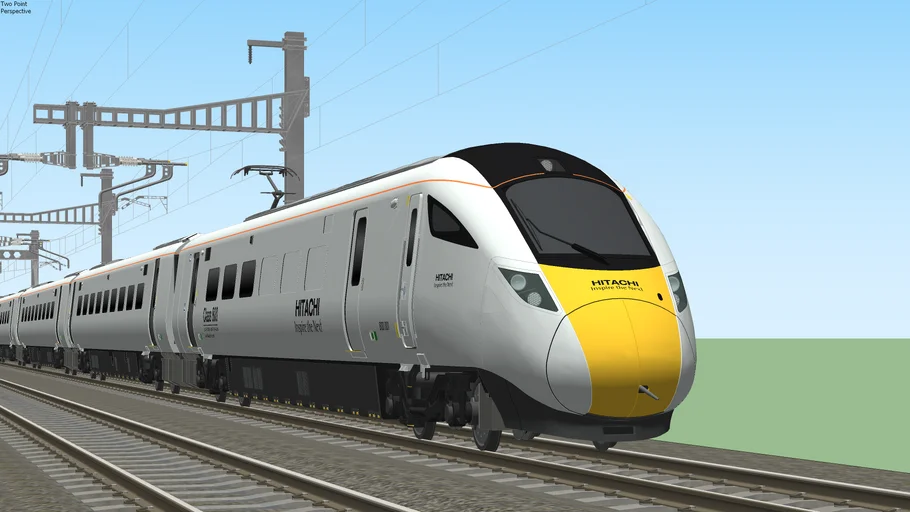 Hitachi Class 800 Test Livery | 3D Warehouse